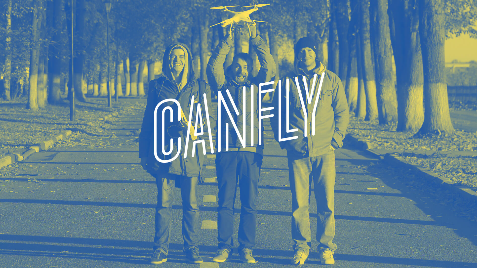 Brand identity for Canfly aerial films company by FUERA